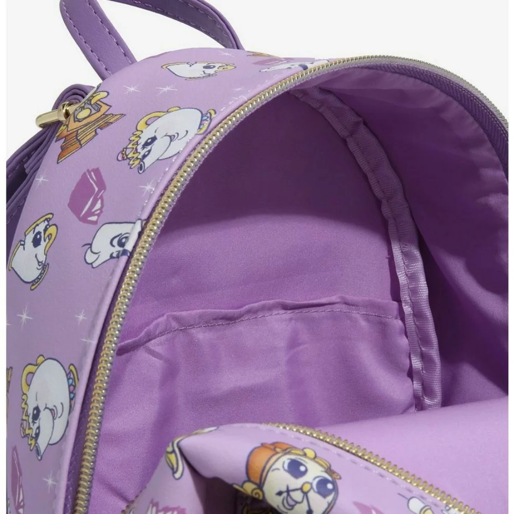 Loungefly Beauty and the Beast  Princess Belle's buddies backpack